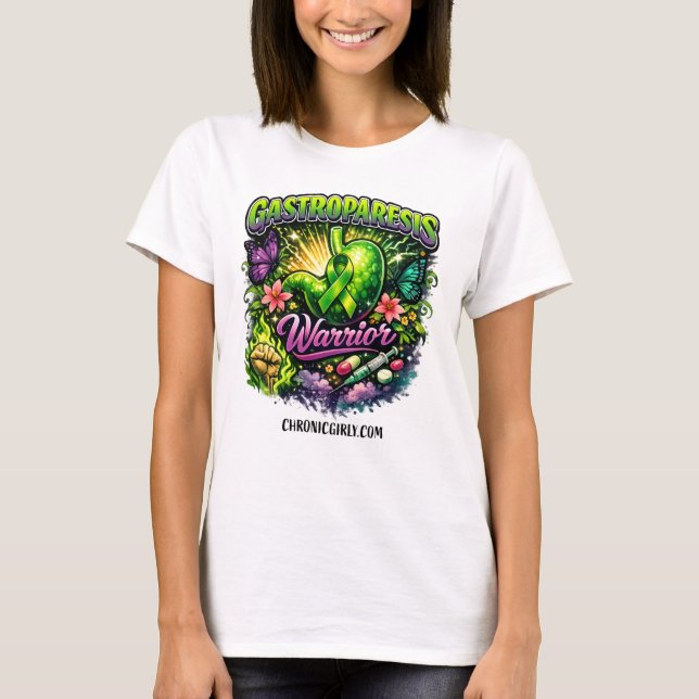 Gastroparesiskrigare T Shirt (Framsida)