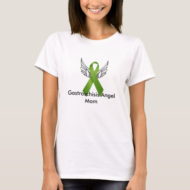 Gastroschisis ängelmamma t-shirt (Framsida)
