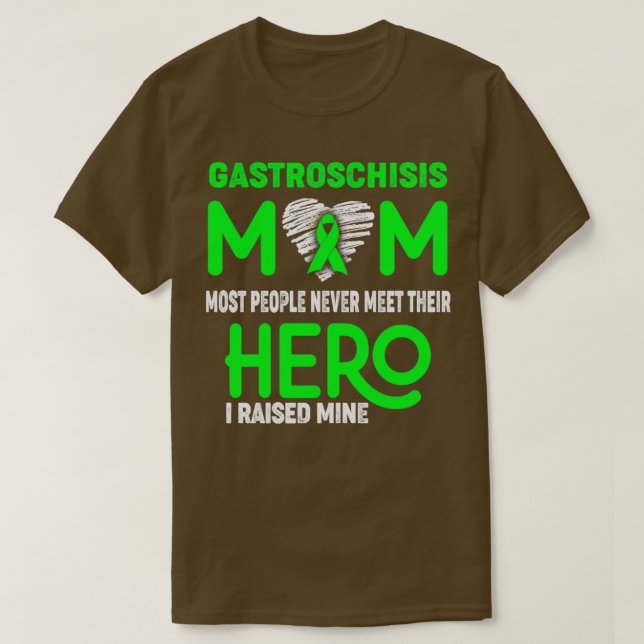 Gastroschisis Mamma De flesta människor träffar al T Shirt (Design framsida)