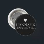 Gäststift för Black Gotham & Moody Pojke Knapp<br><div class="desc">Unveil firande-mörk och fantastiska sida med våra minimalistiska, svarta Gothic- och Moody Halloween-babyinbjudningar, skyltar och dekorsamling. Bär den vackra perioden medan du firar den lilla annans annalkande med dessa förfärligt vackra design. Dö in i en värld av mystisk charm och eerie elegance, perfekt för en Halloween-temerad babydusch som lämnar ett...</div>