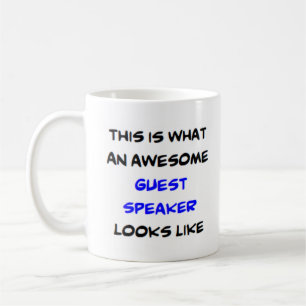gästtalare, fantastisk kaffemugg