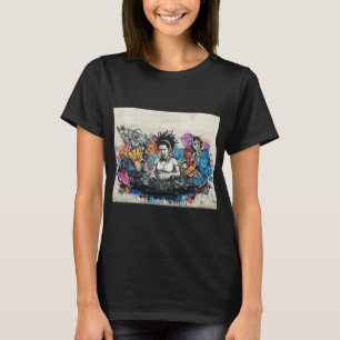 Gata Beat: DJ Graffiti Art Tee