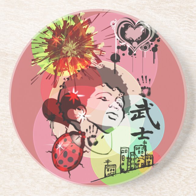 GATA GLAM-COASTER UNDERLÄGG (Framsidan)