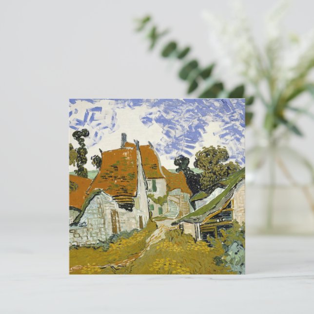 Gata i Auvers-sur-Oise Vincent van Gogh (Stående Fram)