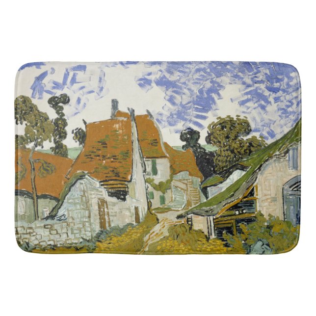 Gata i Auvers-sur-Oise Vincent van Gogh Badrumsmatta (Framsidan)