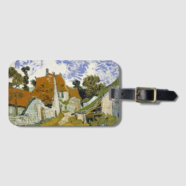 Gata i Auvers-sur-Oise Vincent van Gogh Bagagebricka (Framsida horisontal)