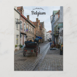 Gata i Belgien Vykort