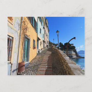 Gata i Bogliasco, Ligurien, Italien Vykort