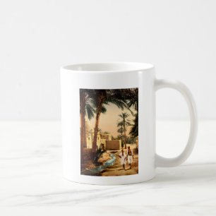 Gata i den gammala townen, Biskra, Algeriet Kaffemugg
