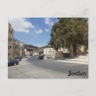 Gata i Jordanien - vykort