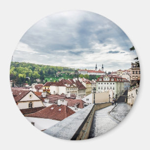 Gata i Prag i centrala staden Magnet