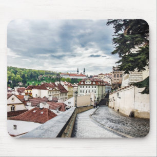 Gata i Prag i centrala staden Musmatta
