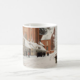 Gata i Roskilde 1836 julscen Kaffemugg