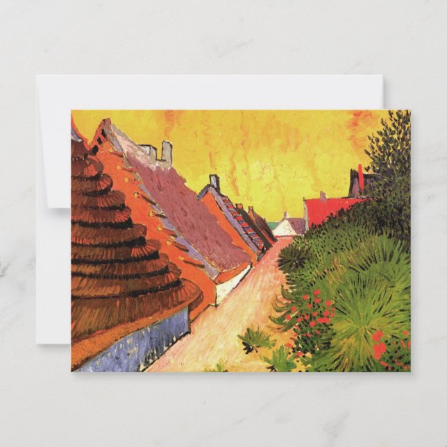 Gata i Saintes Maries av Vincent van Gogh (Framsida)