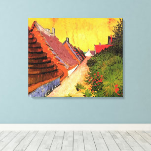 Gata i Saintes Maries av Vincent van Gogh Canvastryck