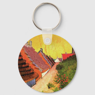 Gata i Saintes Maries av Vincent van Gogh Nyckelring