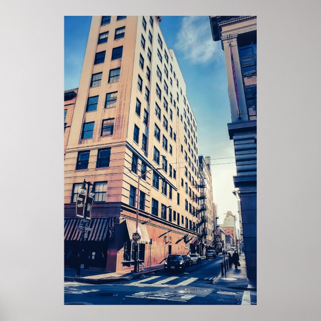 Gata i San Francisco Poster (Framsidan)