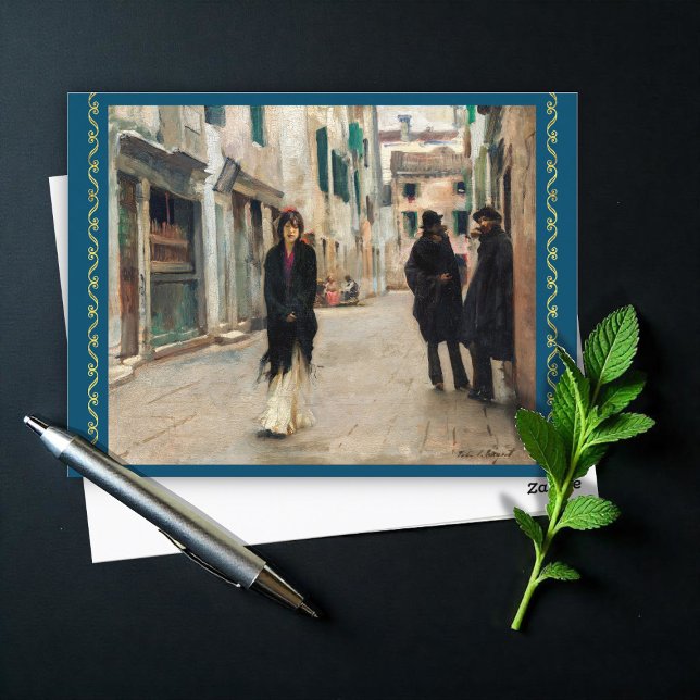 Gata i Venedig av John Sargent Vykort (Skapare uppladdad)