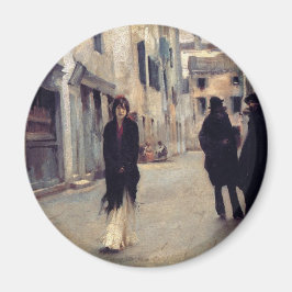 Gata i Venedig (Elegant Woman) (singer Sargent) Magnet