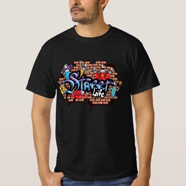 Gata Life T Shirt (Framsida)