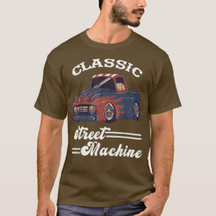 Gata Maskin Classic Pickupa Lastbil Anpassningsbar T Shirt