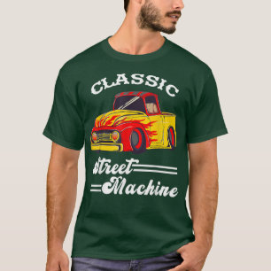Gata Maskin Classic Pickupa Lastbil Anpassningsbar T Shirt