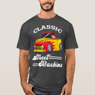 Gata Maskin Classic Pickupa Lastbil Anpassningsbar T Shirt