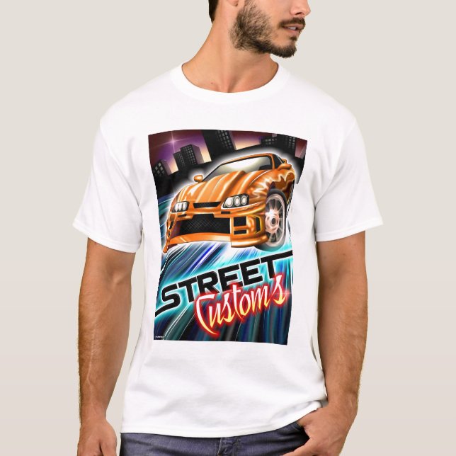 Gata-skjorta Tee Shirt (Framsida)