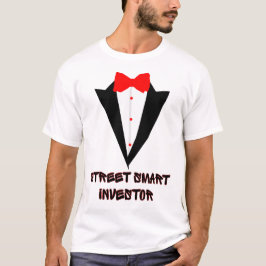 Gata Smart Wall street-investerare med dubbla iden T Shirt