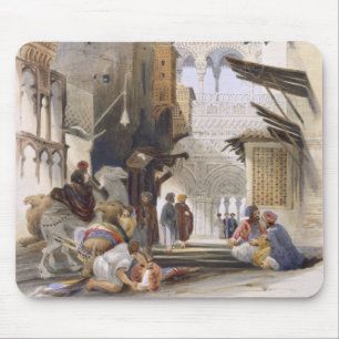Gata som leder till El Azhar, storslagna Cairo, Musmatta