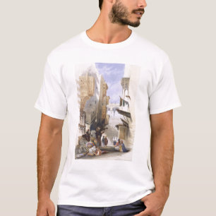 Gata som leder till El Azhar, storslagna Cairo, T-shirt
