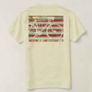 Gata stil urban-mode-grafikcykel tee shirt