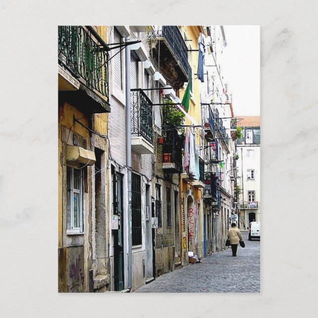 gata vykort (Framsida)