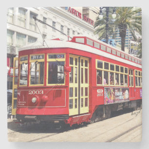 Gatabil, gatabilkustfartyg, New Orleans, Stenunderlägg