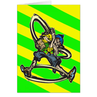 Gatadansfeber Hälsningskort