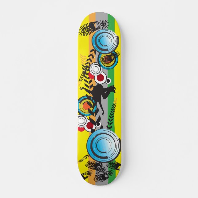 Gatadokumentförstörare Mini Skateboard Bräda 18,7 Cm (Framsida)