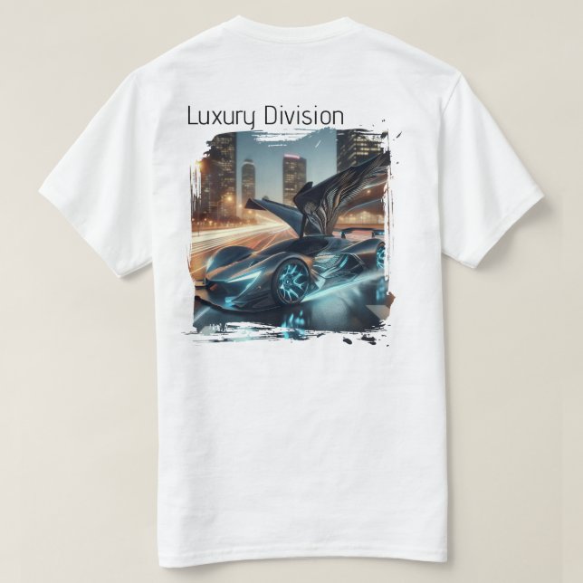 Gatadrifting Raptor Luxury Division Fordon T Shirt (Design baksida)