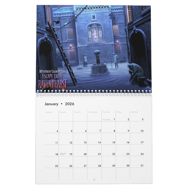 Gåtafodral sparar kalendern - 2013 kalender (Jan 2026)