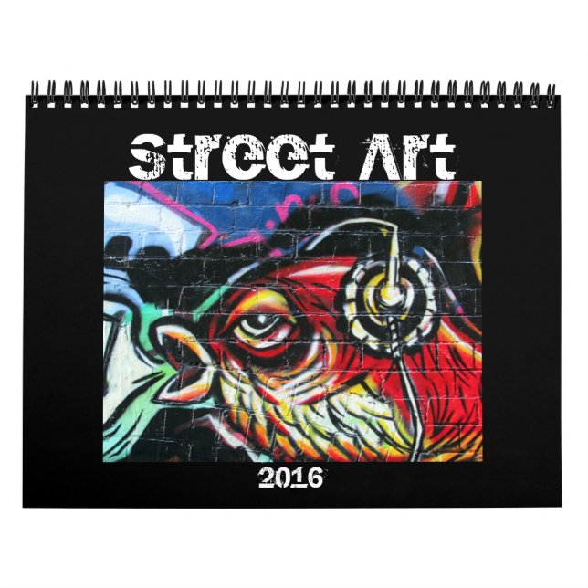 gatakonst 2016 kalender (Omslag)