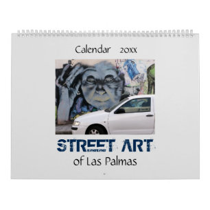 Gatakonst av Las Palmas 20XX Kalender