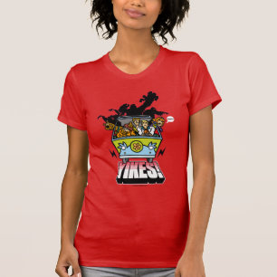 Gåtamaskin "Yikes!", Grafiskt T Shirt