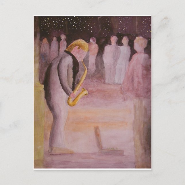 Gatamusik Vykort (Framsida)