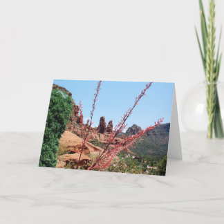 Gåtan av det röda Sten-tomma kortet Kort