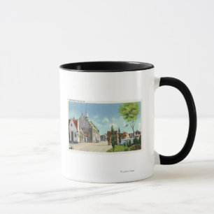 Gatan beskådar av danskabyn mugg
