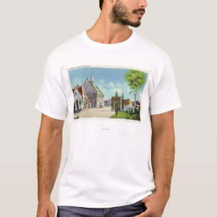 Gatan beskådar av danskabyn t-shirt