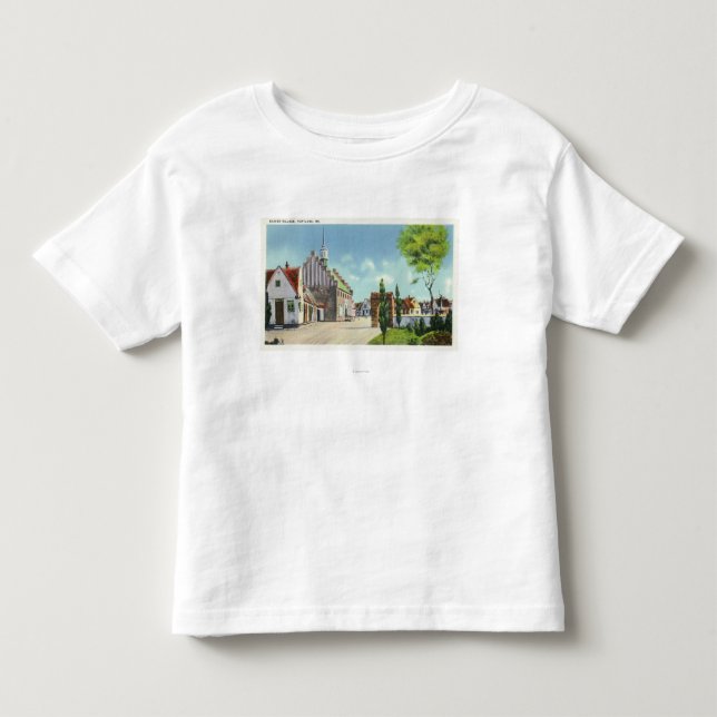 Gatan beskådar av danskabyn t-shirt (Framsida)