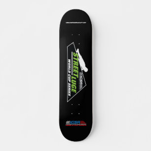 Gatan Luge vmdäcket Skateboard Bräda 21,5 Cm