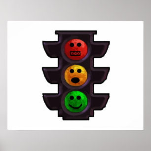 Gatan tänder Moods Poster