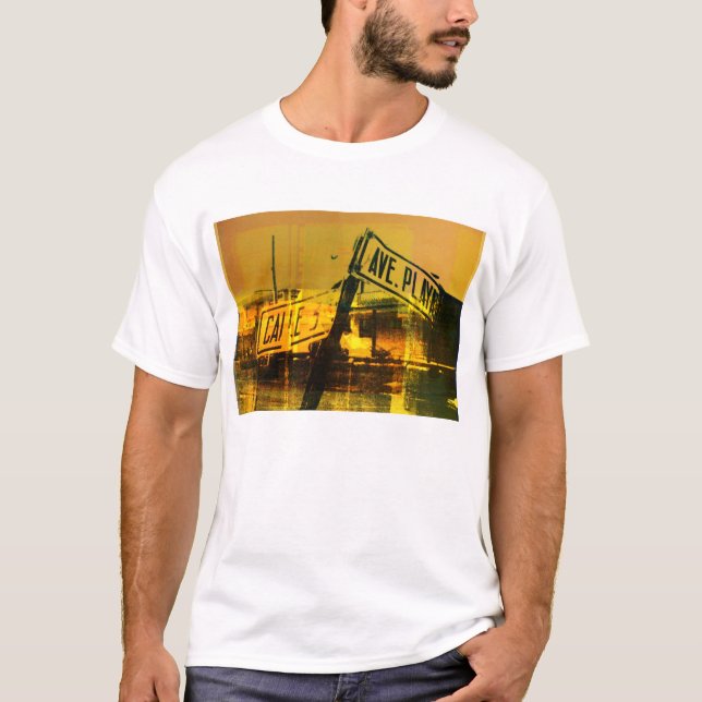 Gatan undertecknar t shirt (Framsida)