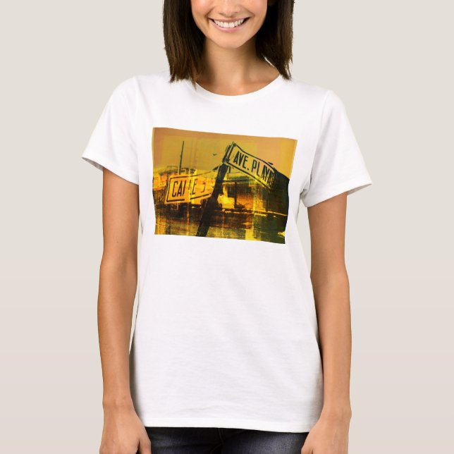 Gatan undertecknar t-shirt (Framsida)